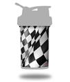 Skin Decal Wrap works with Blender Bottle ProStak 22oz Checkered Racing Flag (BOTTLE NOT INCLUDED)