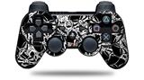 Scattered Skulls Black - Decal Style Skin fits Sony PS3 Controller (CONTROLLER NOT INCLUDED)