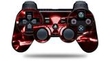 Radioactive Red - Decal Style Skin fits Sony PS3 Controller (CONTROLLER NOT INCLUDED)