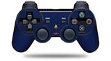 Solids Collection Navy Blue - Decal Style Skin fits Sony PS3 Controller (CONTROLLER NOT INCLUDED)